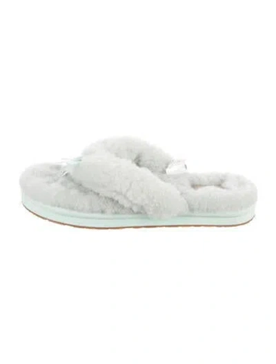 Pre-owned Ugg Shearling In White