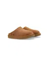 Ugg Sheepkin Lining Sliippers In Brown