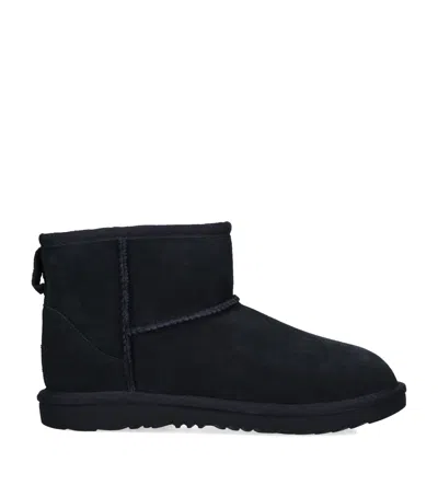 Ugg Kids' Sheepskin Classic Mini Ii Boots In Black