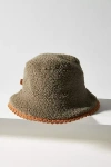 Ugg Sherpa Scallop Bucket Hat In Green