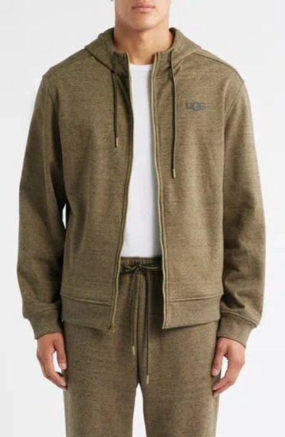 Ugg Shiloh Full Zip Hoodie In Green
