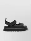 UGG SHINY PLATFORM LUG SOLE SANDALS