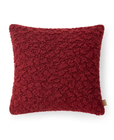 Ugg Shira Chunky Euro Pillow, 24" X 24" In Red