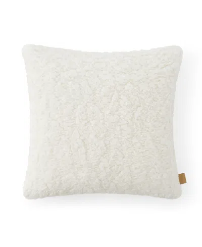 Ugg Shira Chunky Euro Pillow, 24" X 24" In White