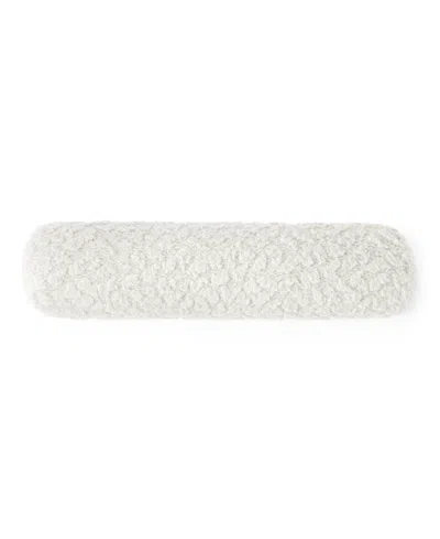 Ugg Shira Textured Bolster Pillow, 36" X 8" In White