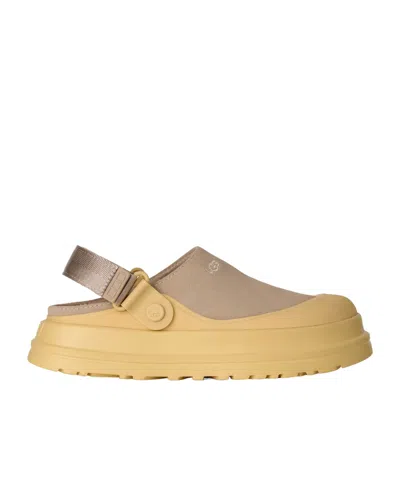 Ugg Goldenglow Suede Clogs In Multi