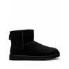 Ugg Mini Classic Ankle Boots In Black