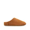 Ugg Suede Leather Slipper Boots In Brown
