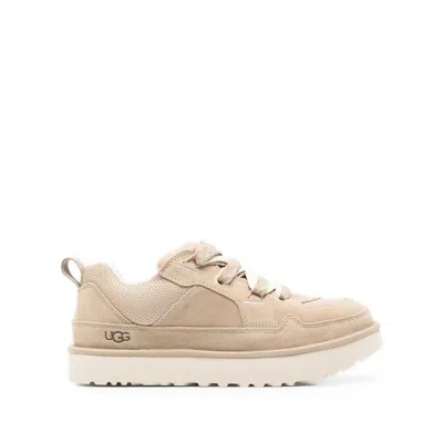 Ugg Lo Lowmel Mesh And Suede Sneakers In Animal Print