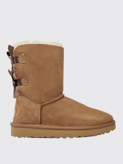 Ugg Shoes  Woman Color Beige In Brown