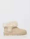 Ugg Shoes  Woman Color Beige In White
