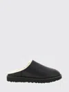 Ugg M Classic Slip-on Flat Shoes Black In Black