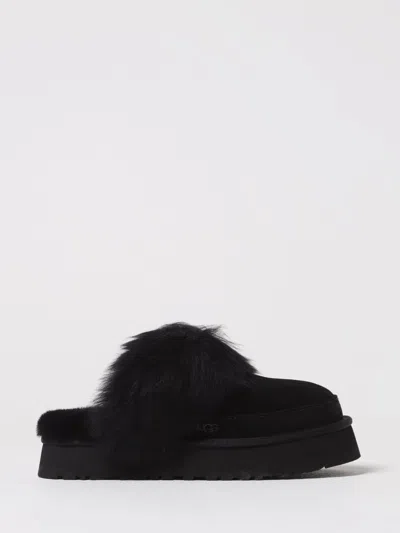 UGG FLAT SHOES UGG WOMAN COLOR BLACK,H61435002