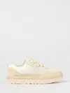 Ugg Lo Lowmel Mesh And Suede Sneakers Shoes In White