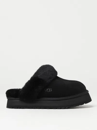 Ugg Disquette Slippers In Black