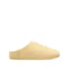 Ugg Elea Slip-on Cream Leather Slippers In Yellow