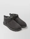 Ugg Short Grey Boot Pull Tab