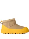 Ugg Short Weather Hybrid Fold-over Platform Boots In Multi