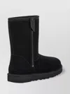 Ugg Short Zipper Round Toe Ribbed Sole Boots