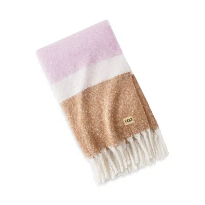 Ugg Simona Faux Mohair Throw Blanket In Multi