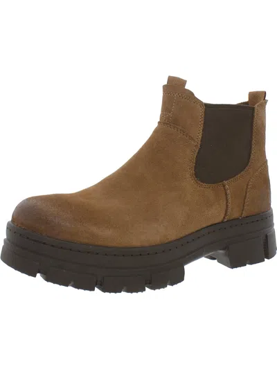 Ugg Skyview Chelsea Boot Mens Round Toe Ankle Ankle Boots In Brown