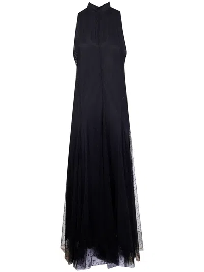 Twinset Sleeveless Dress In Blue