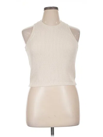 Ugg Sleeveless Top Ivory Halter Neckline Tops In Neutral