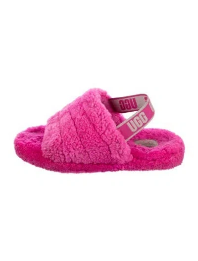 Pre-owned Ugg Slides In Pink