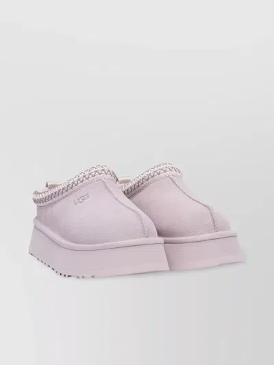 UGG SLIP-ON EMBROIDERED DETAIL SHOES