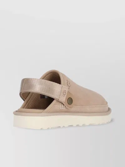 UGG SLIP-ON SANDALS OPEN BACK