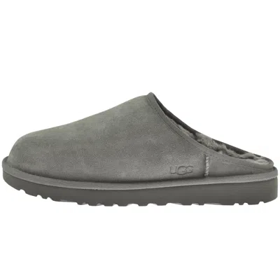 Ugg Slip On Slippers Grey In Gray