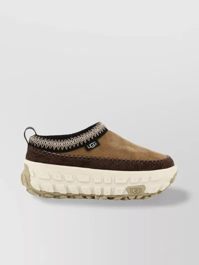 UGG SLIP-ON SNEAKERS CONTRAST STITCHING