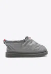 Ugg Slip-on Tasman Shroud Zip Slippers In Gray