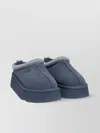 Ugg Slip-ons With Embroidered Trim And Platform Sole