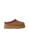 Ugg 40mm Tazz Shearling Platform Loafers In Brown