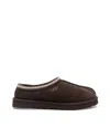 Ugg Tasman Mules In Suede In Brown
