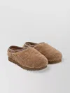 Ugg 20mm Tasman Maxi Curly Loafers In Brown