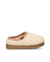 Ugg Tasman Maxi Curly 1158356-nat Slippers Womens Beige Sheepskin Slip On Gug183 In Brown