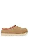 Ugg Tasman Ii Braided-trim Sheepskin Slippers In Brown