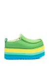 Ugg Sandal With Platform In Green