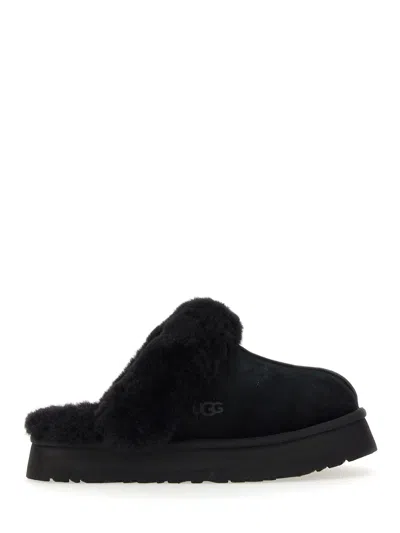 Ugg Disquette Slipper In Black