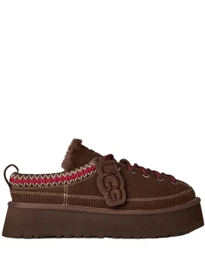 Ugg Slippers Heritage Woman Burnt Cedar In Brown