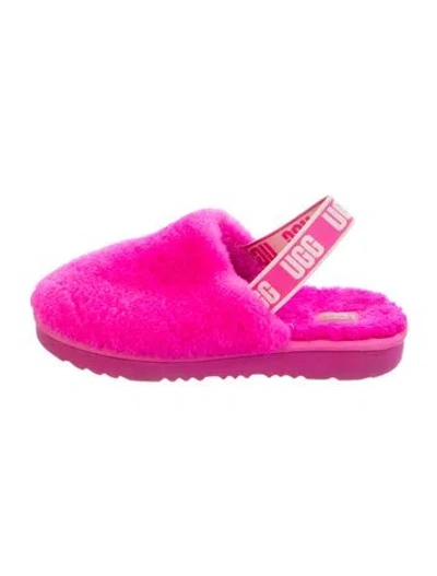 Pre-owned Ugg Slippers In Pink