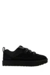 Ugg Black Suede And Mesh Lowmel Sneakers In Black