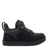 Ugg Low-top Sneakers In Suede And Recycled Nylon In Black