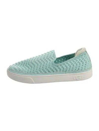 Pre-owned Ugg Sneakers In Green