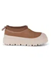 Ugg Biscuit Suede And Rubber Tasman Weather Hybrid Slip Ons In Brown