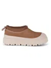 Ugg Biscuit Suede And Rubber Tasman Weather Hybrid Slip Ons In Brown