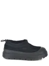Ugg Black Suede And Rubber Tasman Weather Hybrid Slip-ons