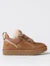 Ugg Casual Brown Boot-style Sneakers With Integrated Laces In Haselnuss